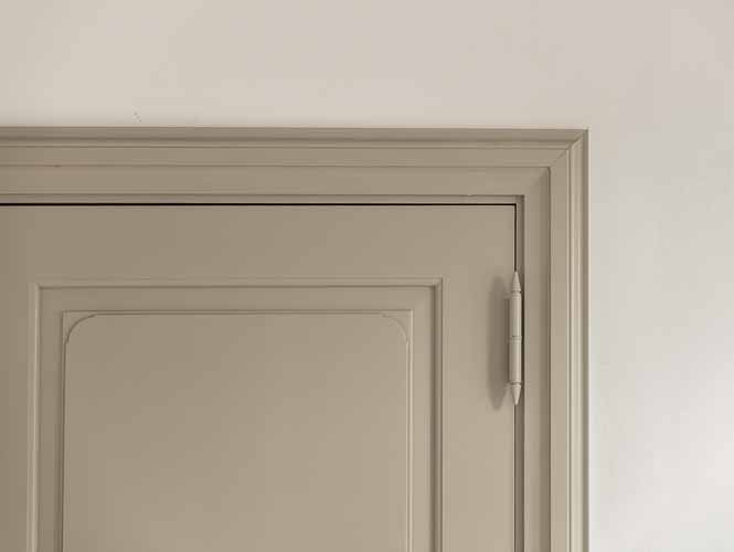 Klassiske Skydedøre Med Facetslebne Glas