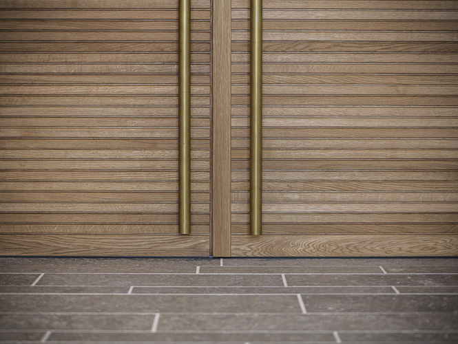 egeris7 Egeris Kirke dobbeldør i egetræ