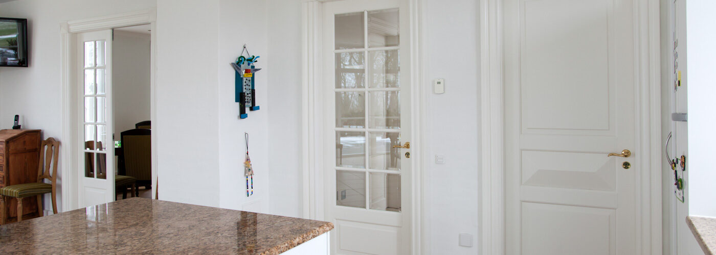 Villa Lm3 Fransk dobbeltdør med facetslebne glas